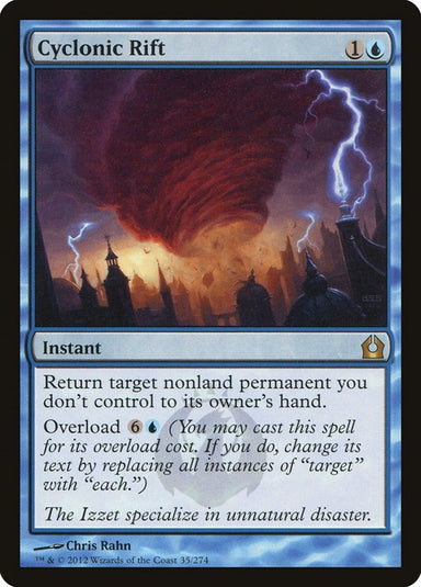 Image for Cyclonic Rift (35) (Return to Ravnica) - Magic: The Gathering