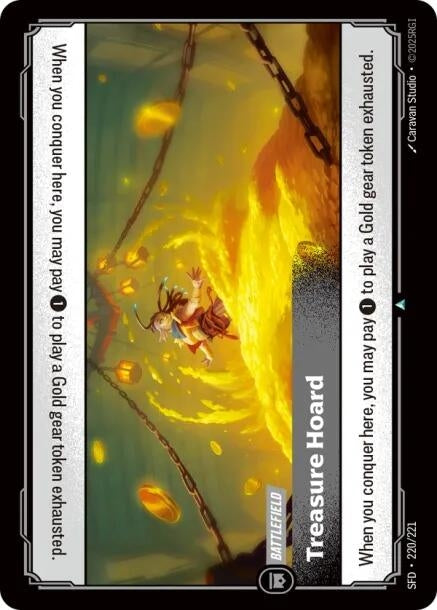 Image for Treasure Hoard (220/221) (Spiritforged) - Riftbound: League of Legends Trading Card Game