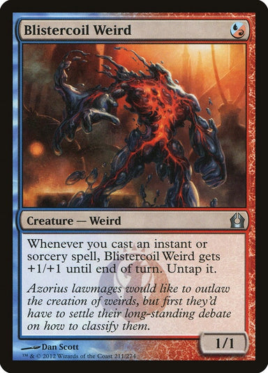 Image for Blistercoil Weird (211) (Return to Ravnica) - Magic: The Gathering