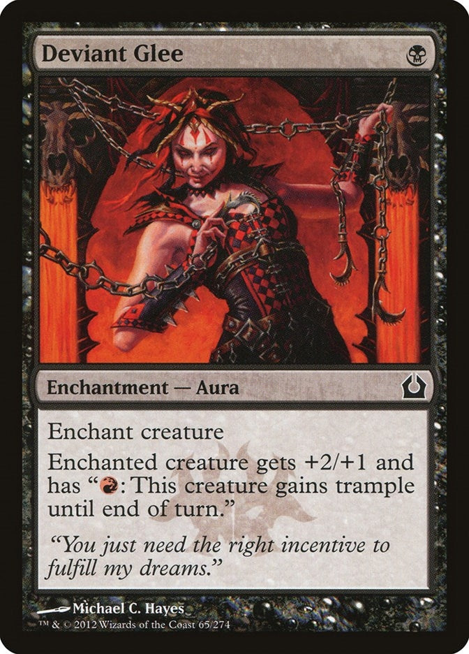 Image for Deviant Glee (65) (Return to Ravnica) - Magic: The Gathering