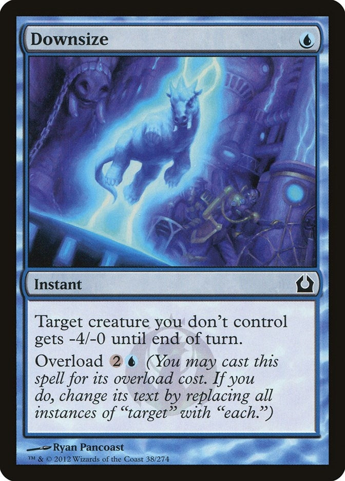 Image for Downsize (38) (Return to Ravnica) - Magic: The Gathering