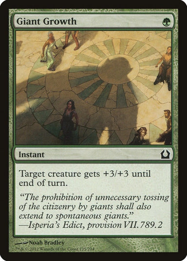 Image for Giant Growth (125) (Return to Ravnica) - Magic: The Gathering