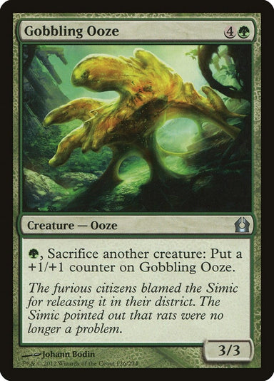 Image for Gobbling Ooze (126) (Return to Ravnica) - Magic: The Gathering
