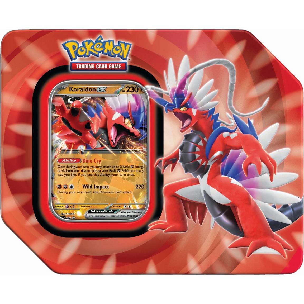 POKÉMON TCG Paldea Legends Tin