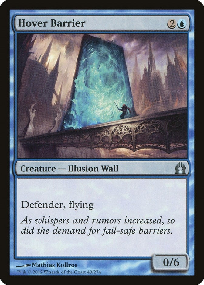 Image for Hover Barrier (40) (Return to Ravnica) - Magic: The Gathering