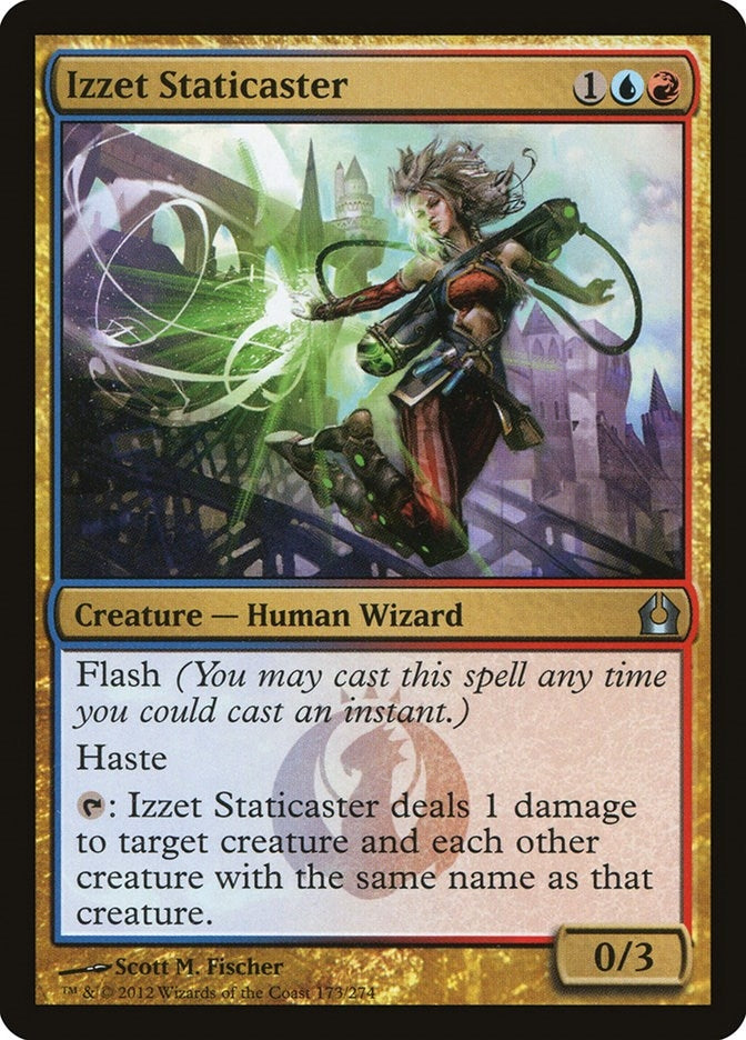 Image for Izzet Staticaster (173) (Return to Ravnica) - Magic: The Gathering
