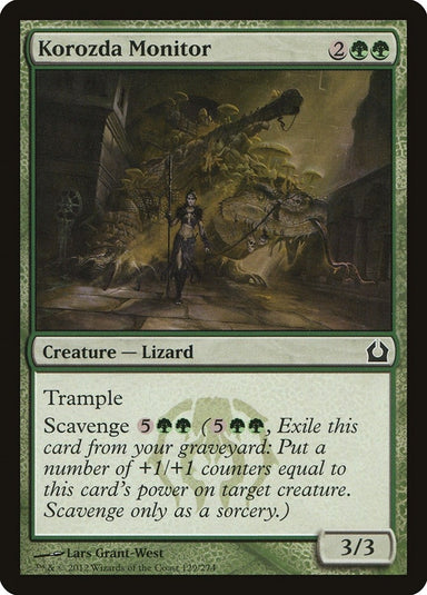 Image for Korozda Monitor (129) (Return to Ravnica) - Magic: The Gathering
