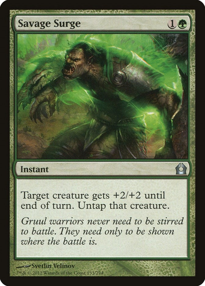 Image for Savage Surge (133) (Return to Ravnica) - Magic: The Gathering