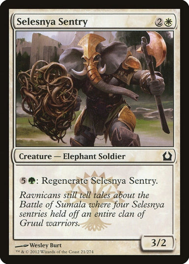 Image for Selesnya Sentry (21) (Return to Ravnica) - Magic: The Gathering