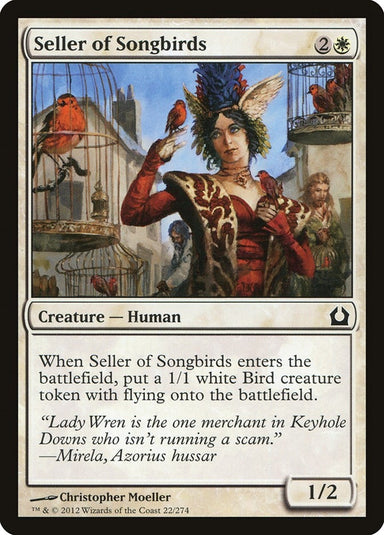 Image for Seller of Songbirds (22) (Return to Ravnica) - Magic: The Gathering