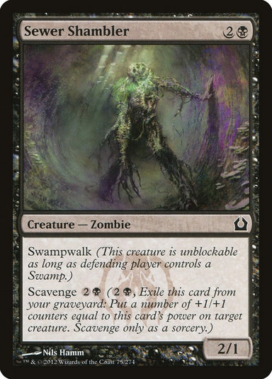 Image for Sewer Shambler (75) (Return to Ravnica) - Magic: The Gathering