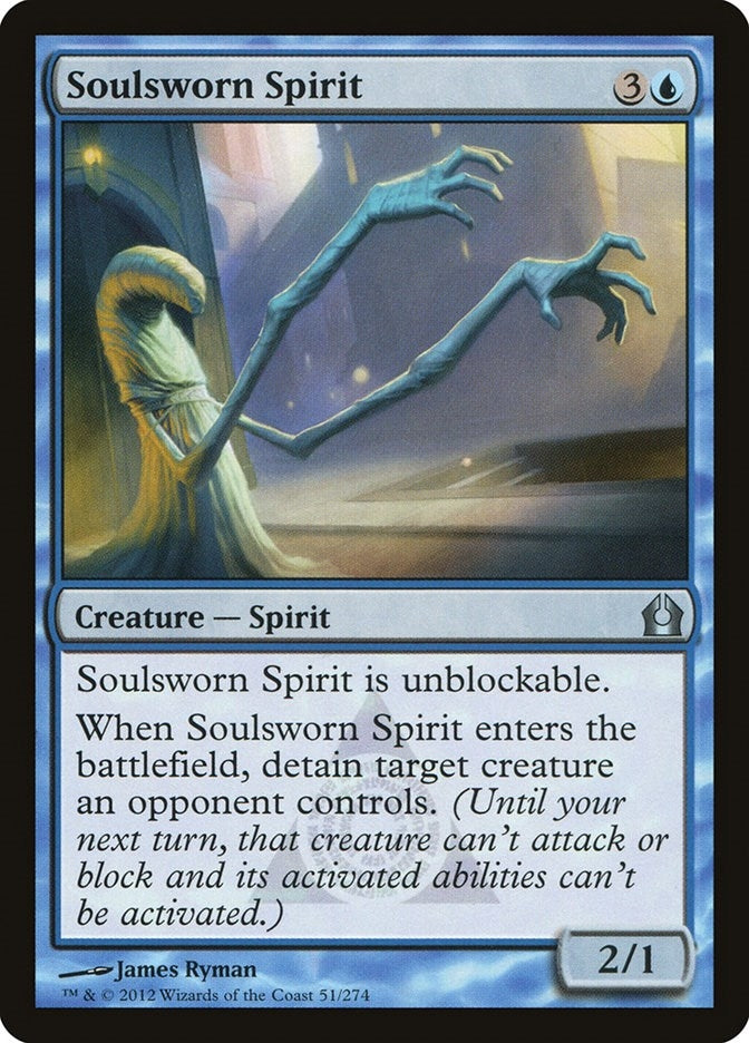 Image for Soulsworn Spirit (51) (Return to Ravnica) - Magic: The Gathering