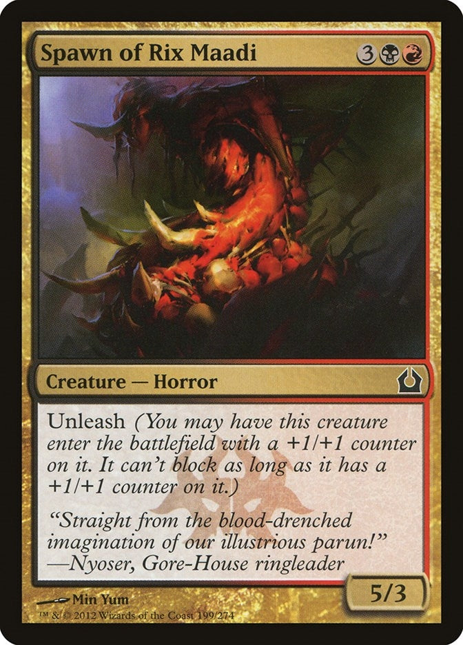 Image for Spawn of Rix Maadi (199) (Return to Ravnica) - Magic: The Gathering
