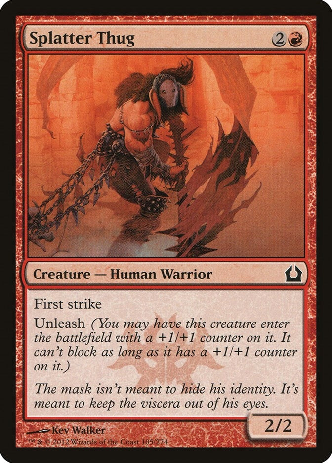 Image for Splatter Thug (105) (Return to Ravnica) - Magic: The Gathering