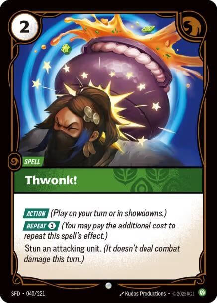 Image for Thwonk! (040/221) (Spiritforged) - Riftbound: League of Legends Trading Card Game