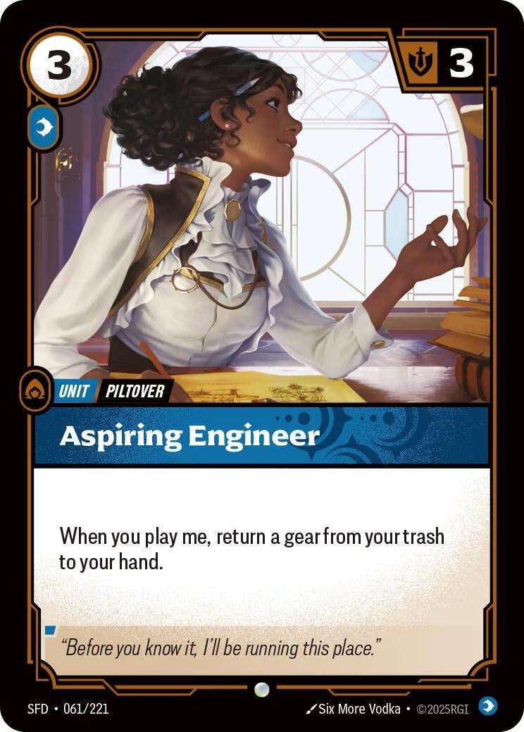 Image for Aspiring Engineer (061/221) (Spiritforged) - Riftbound: League of Legends Trading Card Game