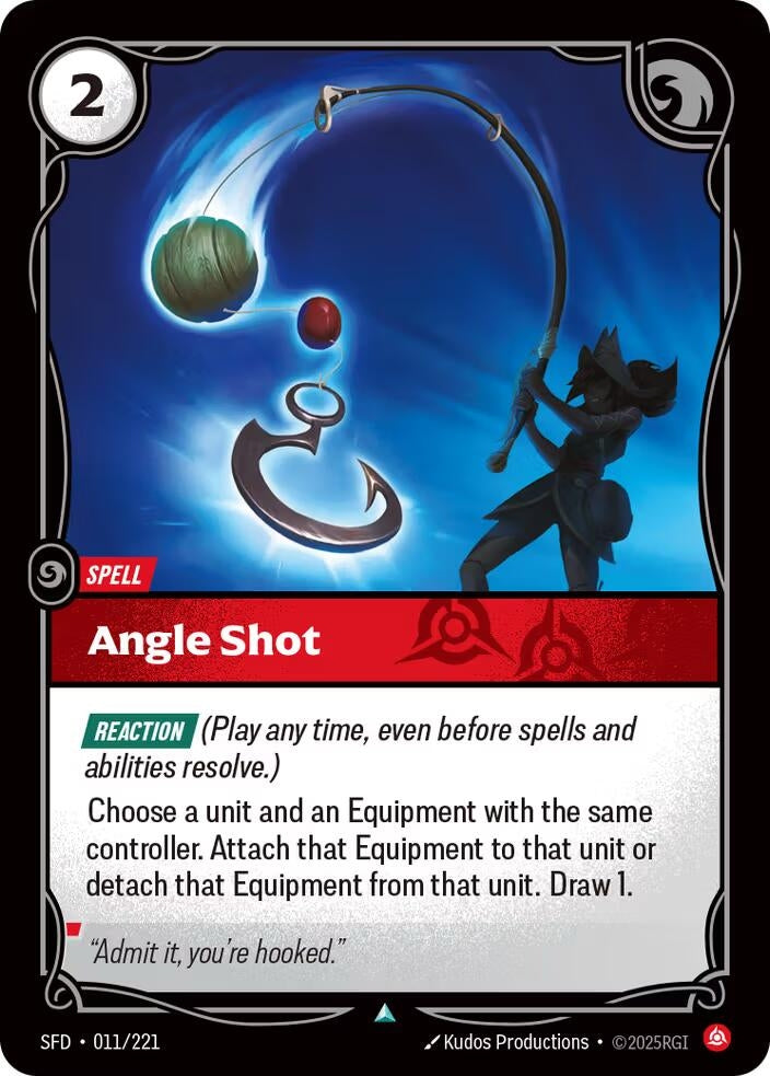 Image for Angle Shot (011/221) (Spiritforged) - Riftbound: League of Legends Trading Card Game