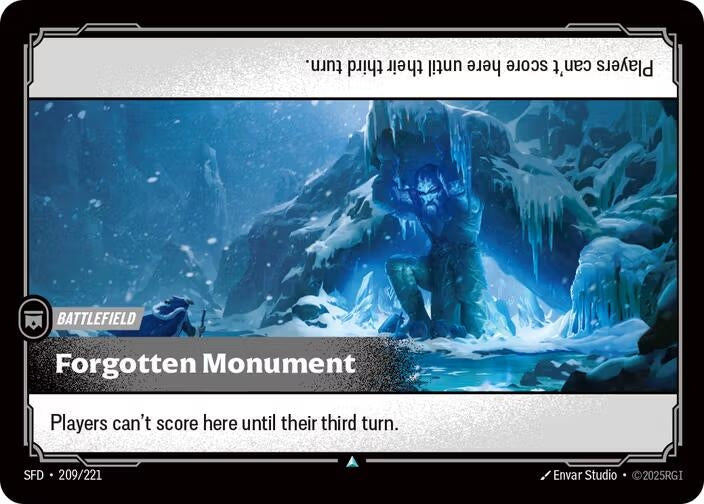 Image for Forgotten Monument (209/221) (Spiritforged) - Riftbound: League of Legends Trading Card Game