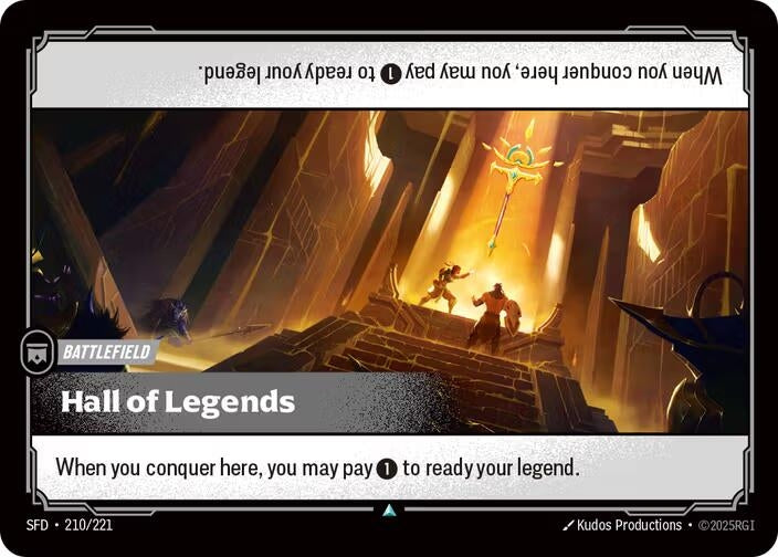 Image for Hall of Legends (210/221) (Spiritforged) - Riftbound: League of Legends Trading Card Game