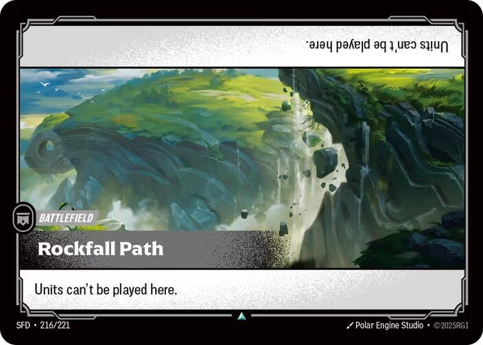 Image for Rockfall Path (216/221) (Spiritforged) - Riftbound: League of Legends Trading Card Game