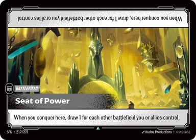 Image for Seat of Power (217/221) (Spiritforged) - Riftbound: League of Legends Trading Card Game