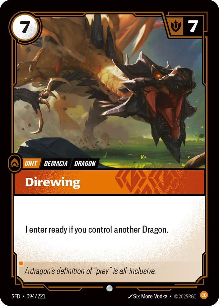 Image for Direwing (094/221) (Spiritforged) - Riftbound: League of Legends Trading Card Game