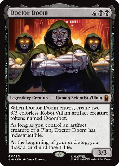 Image for Doctor Doom (95) (Marvel Super Heroes) - Magic: The Gathering