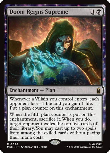 Image for Doom Reigns Supreme (96) (Marvel Super Heroes) - Magic: The Gathering
