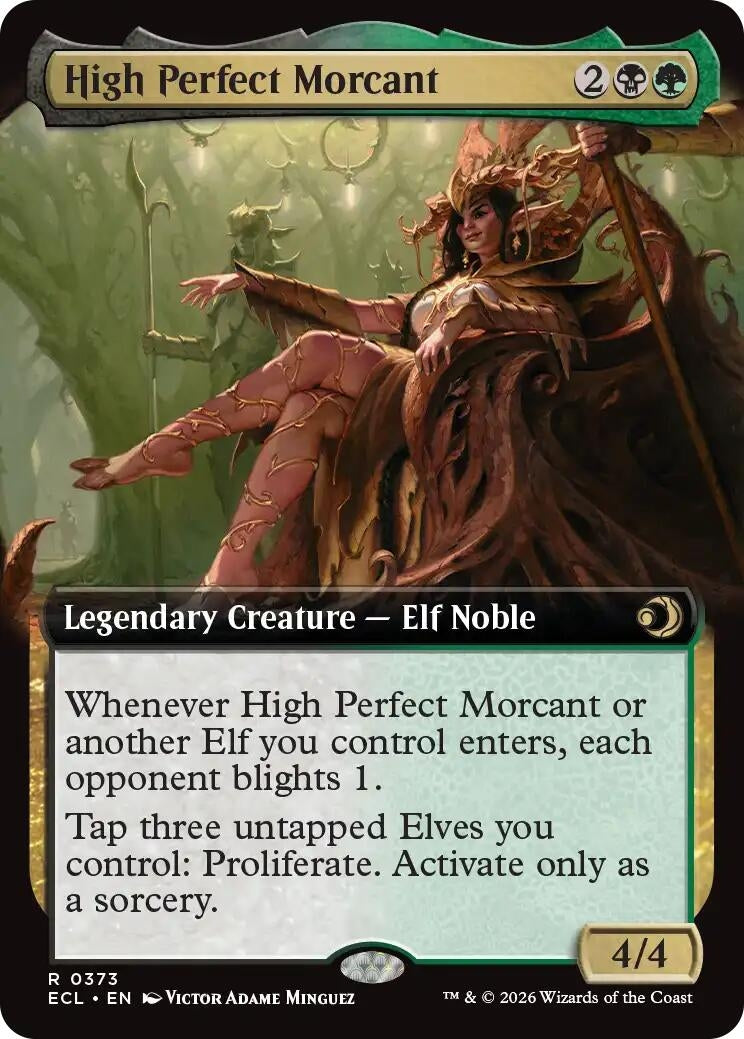 Image for High Perfect Morcant (Extended Art) (373) (Lorwyn Eclipsed) - Magic: The Gathering
