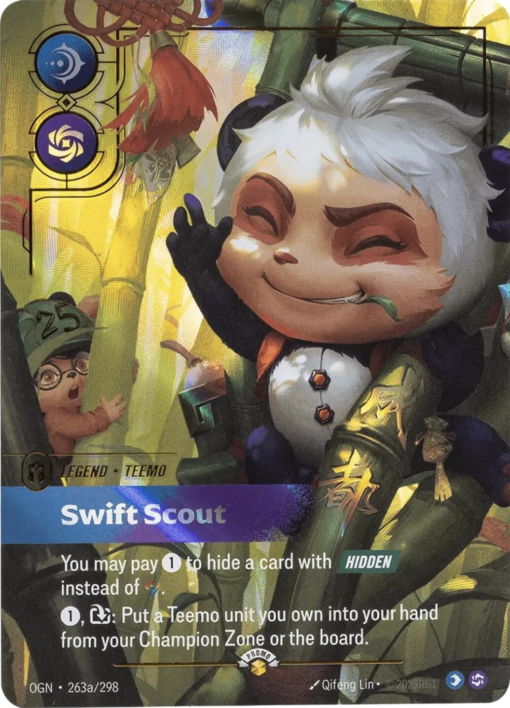 Image for Teemo - Swift Scout (Alternate Art) (263a/298) (Riftbound Promotional Cards) - Riftbound: League of Legends Trading Card Game
