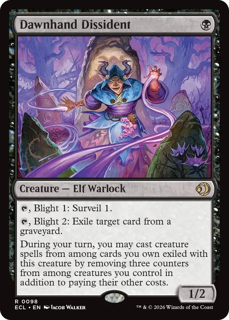 Image for Dawnhand Dissident (98) (Lorwyn Eclipsed) - Magic: The Gathering