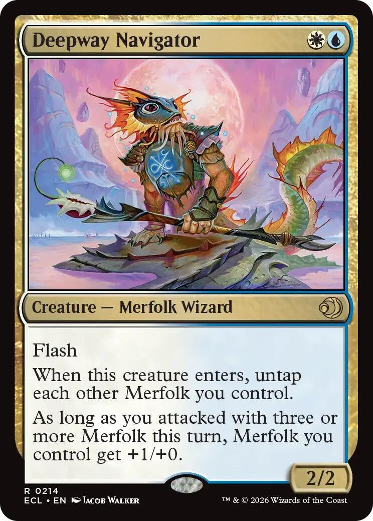 Image for Deepway Navigator (214) (Lorwyn Eclipsed) - Magic: The Gathering