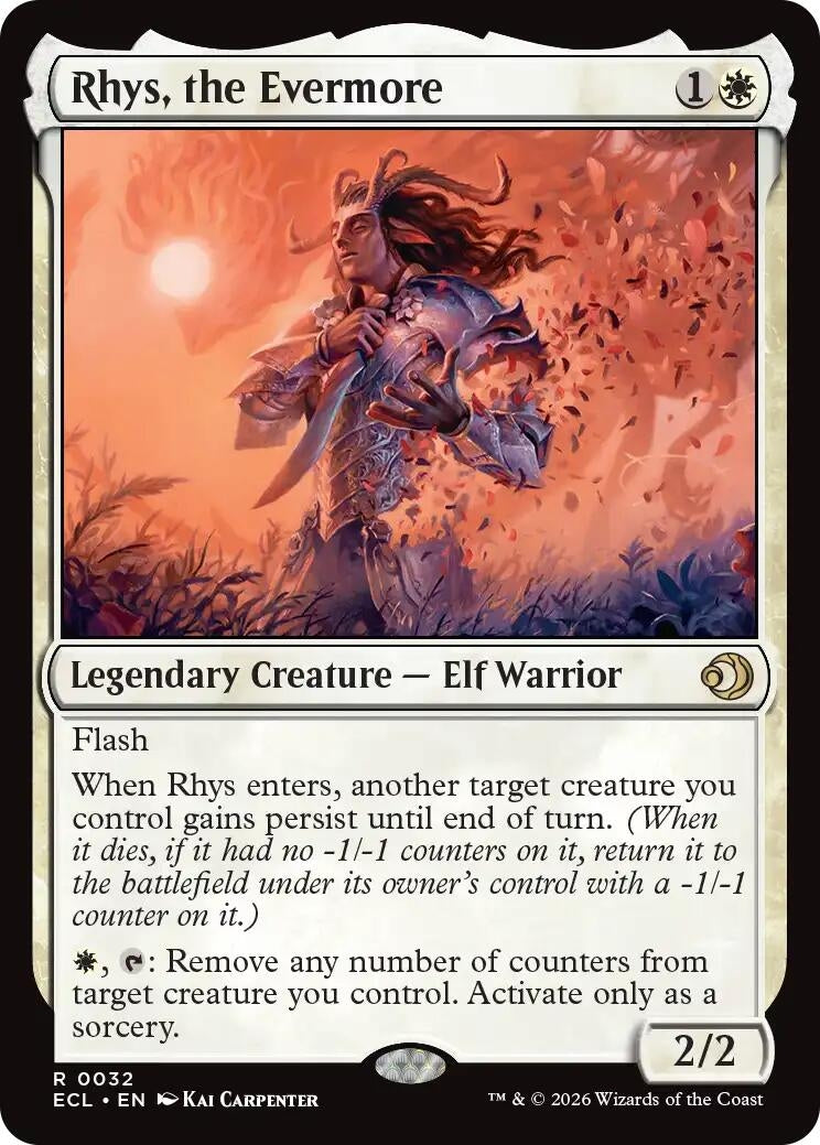 Image for Rhys, the Evermore (32) (Lorwyn Eclipsed) - Magic: The Gathering