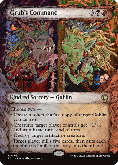 Image for Grub's Command (Showcase) (340) (Lorwyn Eclipsed) - Magic: The Gathering