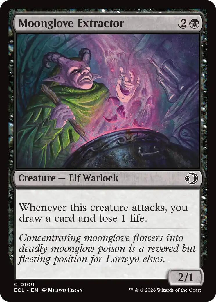 Image for Moonglove Extractor (109) (Lorwyn Eclipsed) - Magic: The Gathering