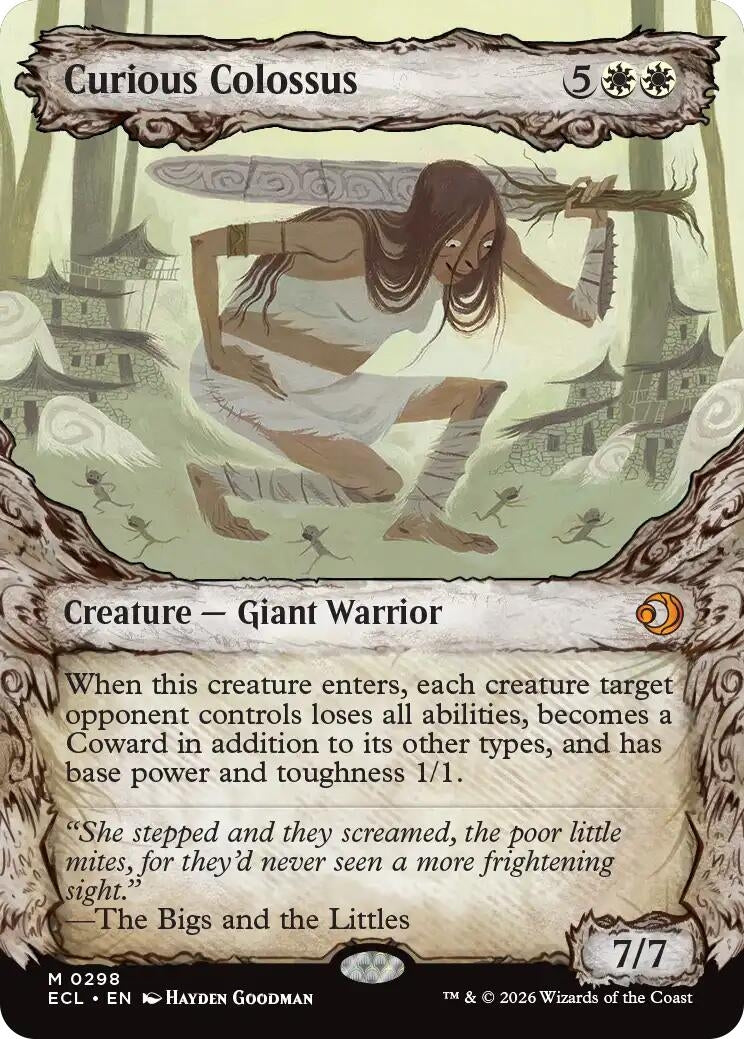 Image for Curious Colossus (Showcase) (298) (Lorwyn Eclipsed) - Magic: The Gathering