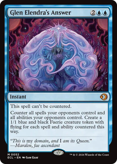 Image for Glen Elendra's Answer (52) (Lorwyn Eclipsed) - Magic: The Gathering