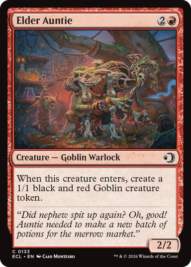 Image for Elder Auntie (133) (Lorwyn Eclipsed) - Magic: The Gathering