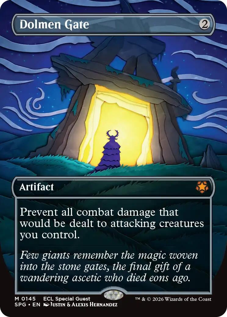 Image for Dolmen Gate (Borderless) (145) (Special Guests) - Magic: The Gathering