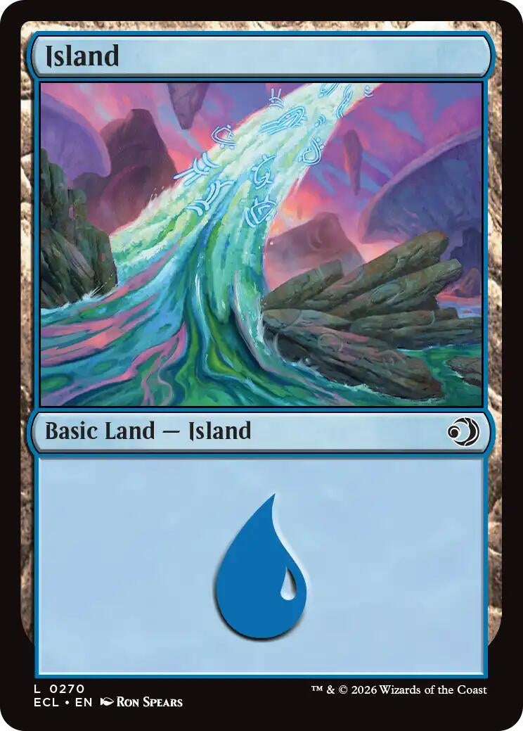 Image for Island (0270) (270) (Lorwyn Eclipsed) - Magic: The Gathering