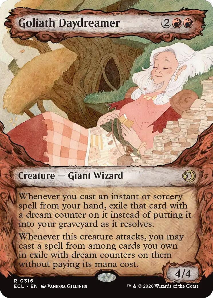 Image for Goliath Daydreamer (Showcase) (316) (Lorwyn Eclipsed) - Magic: The Gathering