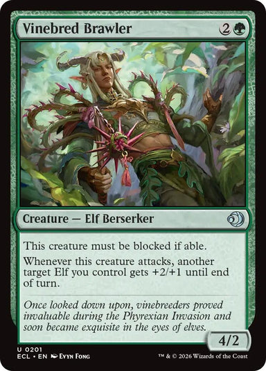 Image for Vinebred Brawler (201) (Lorwyn Eclipsed) - Magic: The Gathering