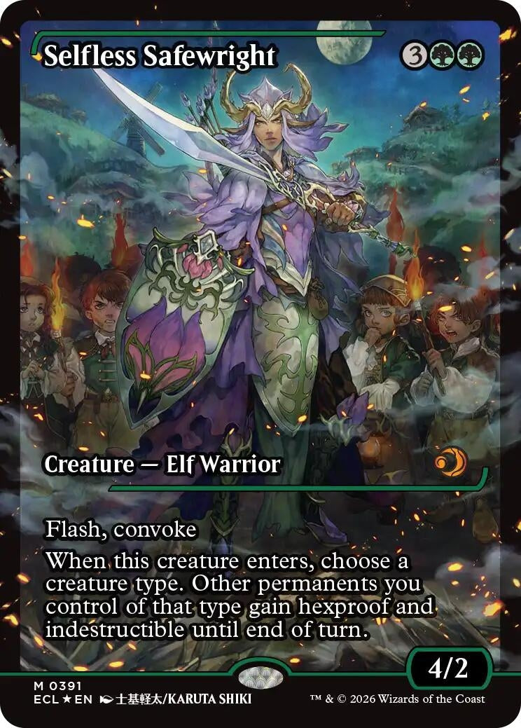 Image for Selfless Safewright (Showcase) (391) (Lorwyn Eclipsed) - Magic: The Gathering