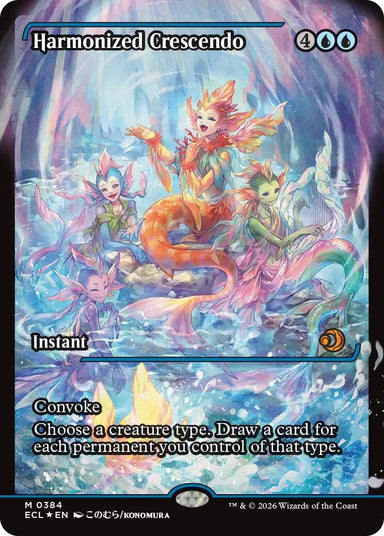 Image for Harmonized Crescendo (0384) (Showcase) (384) (Lorwyn Eclipsed) - Magic: The Gathering