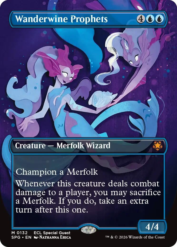 Image for Wanderwine Prophets (Borderless) (132) (Special Guests) - Magic: The Gathering