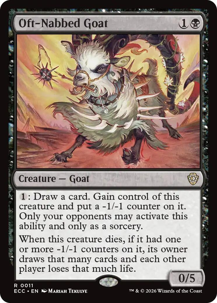 Image for Oft-Nabbed Goat (11) (Lorwyn Eclipsed) - Magic: The Gathering