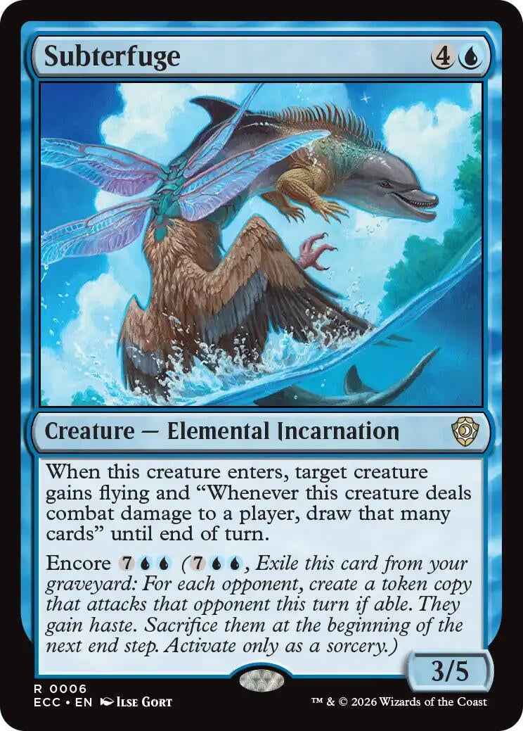 Image for Subterfuge (6) (Lorwyn Eclipsed) - Magic: The Gathering