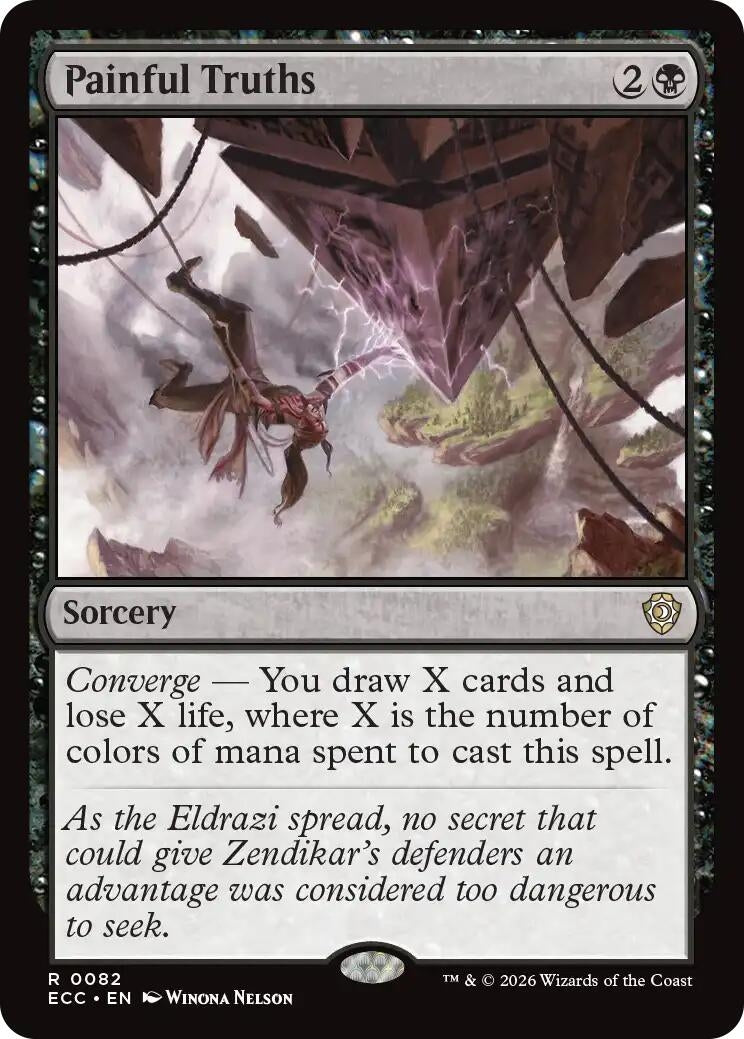 Image for Painful Truths (82) (Lorwyn Eclipsed) - Magic: The Gathering