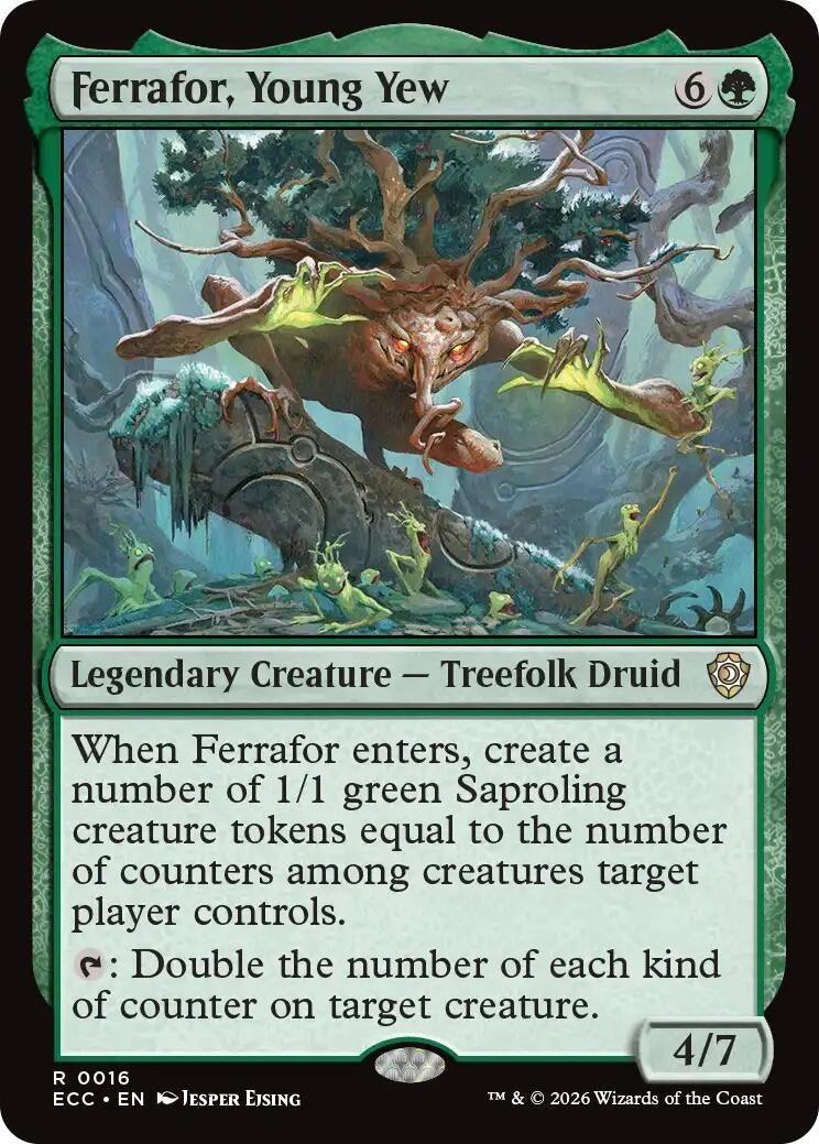 Image for Ferrafor, Young Yew (16) (Lorwyn Eclipsed) - Magic: The Gathering