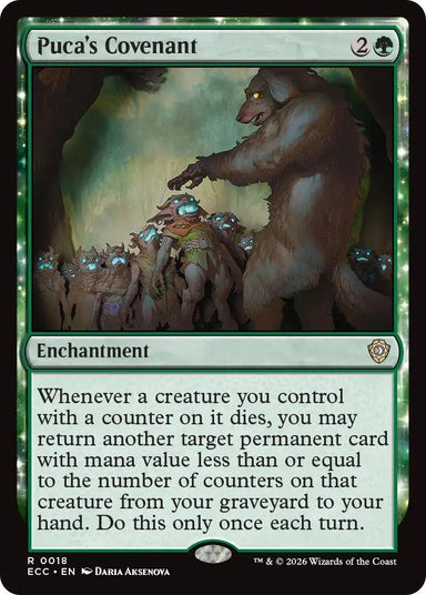 Image for Puca's Covenant (18) (Lorwyn Eclipsed) - Magic: The Gathering